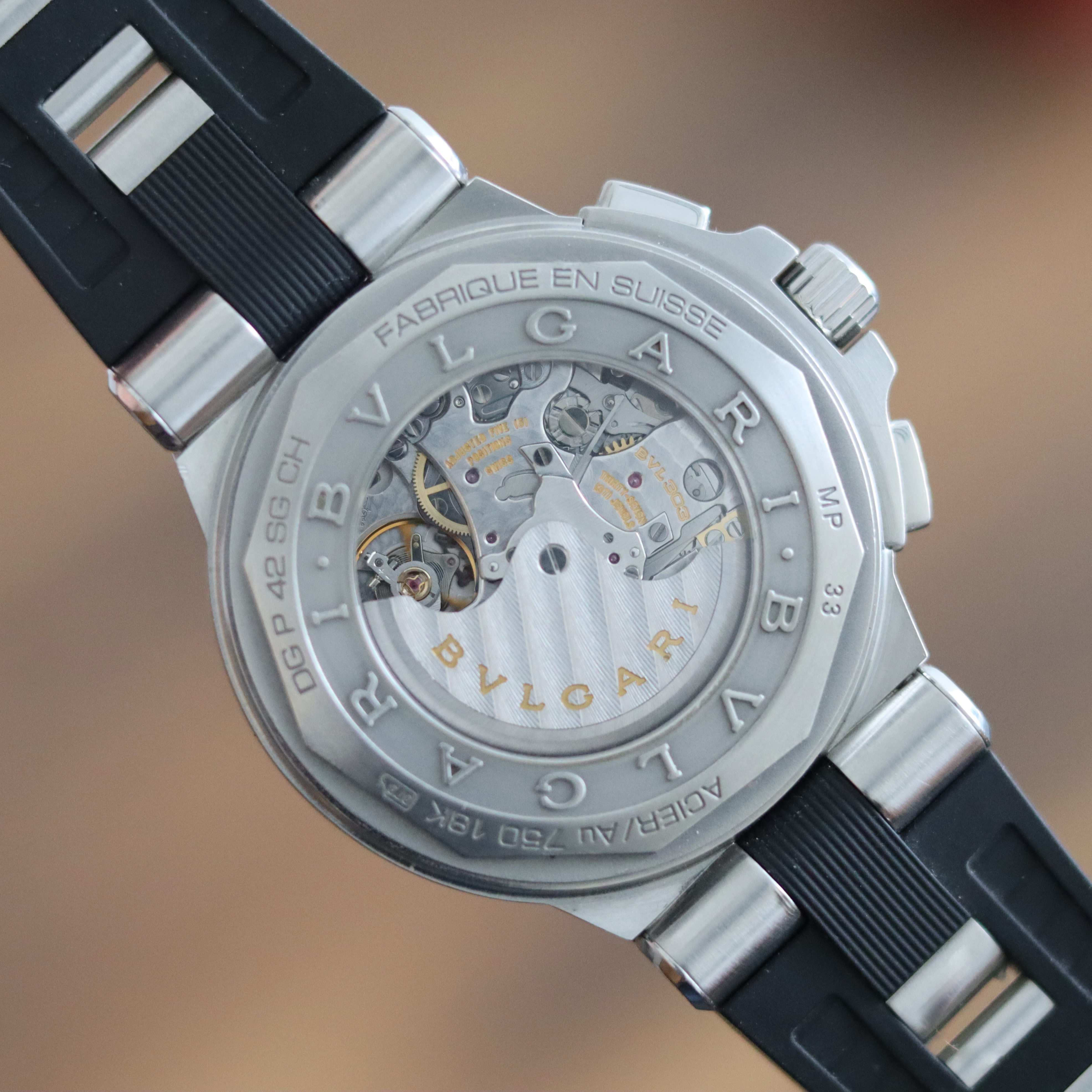 Bvlgari Diagono Calibro 303 Chronograph
